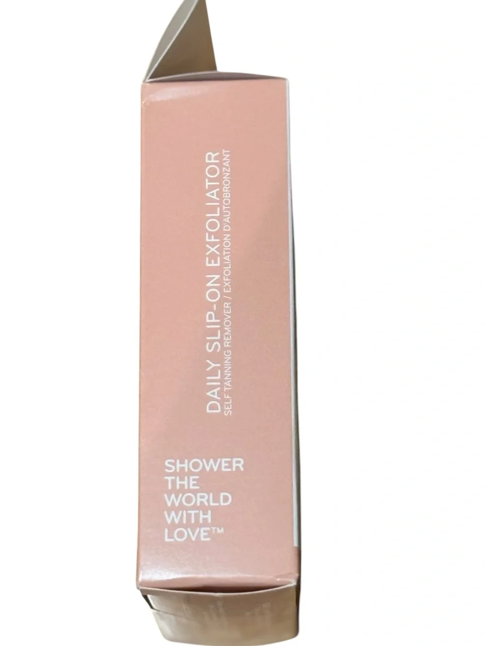 NWT - Daily Concepts White Slip-On Exfoliator Self-Tanning Remover